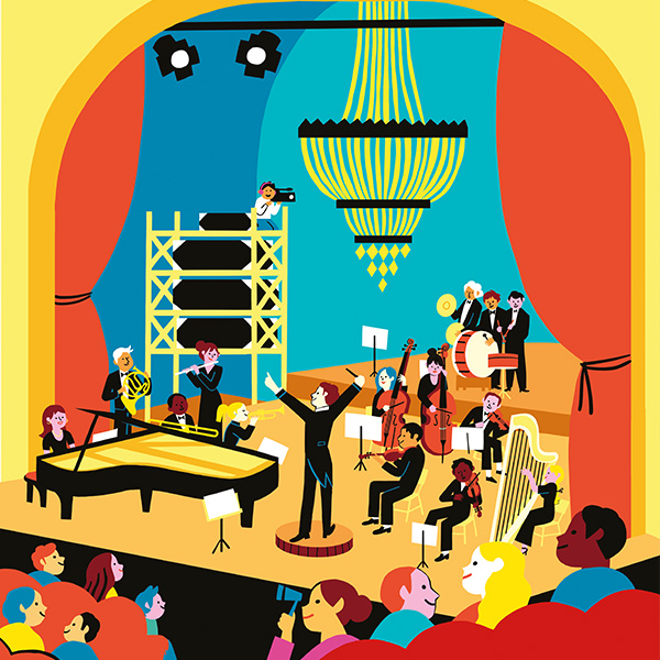 orchestre lamoureux bébé concert